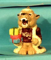 Washington State Cougars '99  NCAA Mascot Christmas Ornament