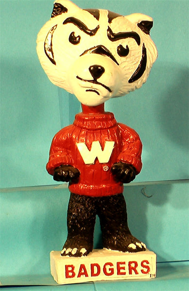 Wisconsin Badgers Mascot Bucky 99   Bobblehead